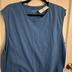 J Crew organic cotton muscle tank - 2 items